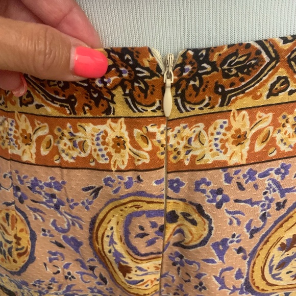 Rachel Zoe Paisley Skirt and Blouse set - Picture 4 of 4